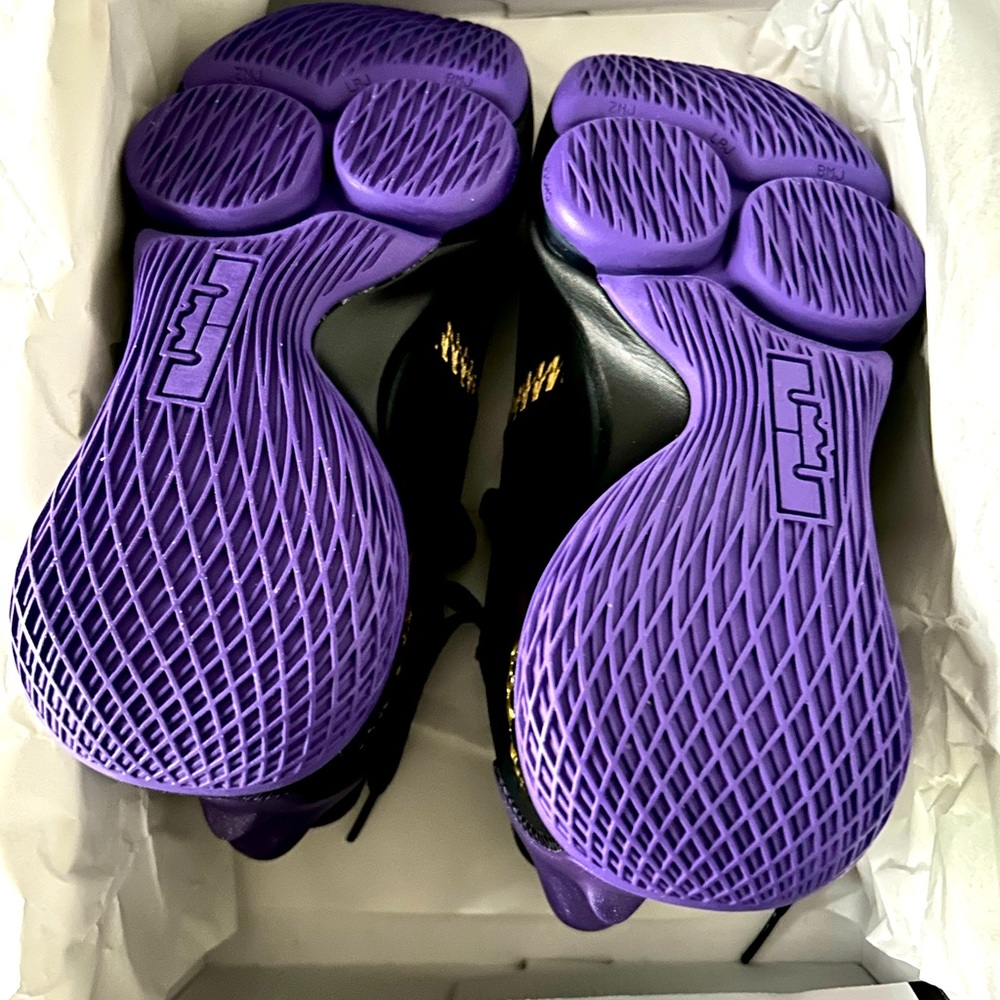 Never worn , but did try on and was too narrow . Brand new Labron James